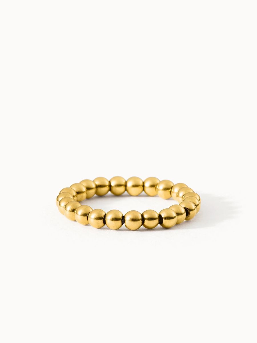 Minimalistischer Orbit Ring mit Kugeln