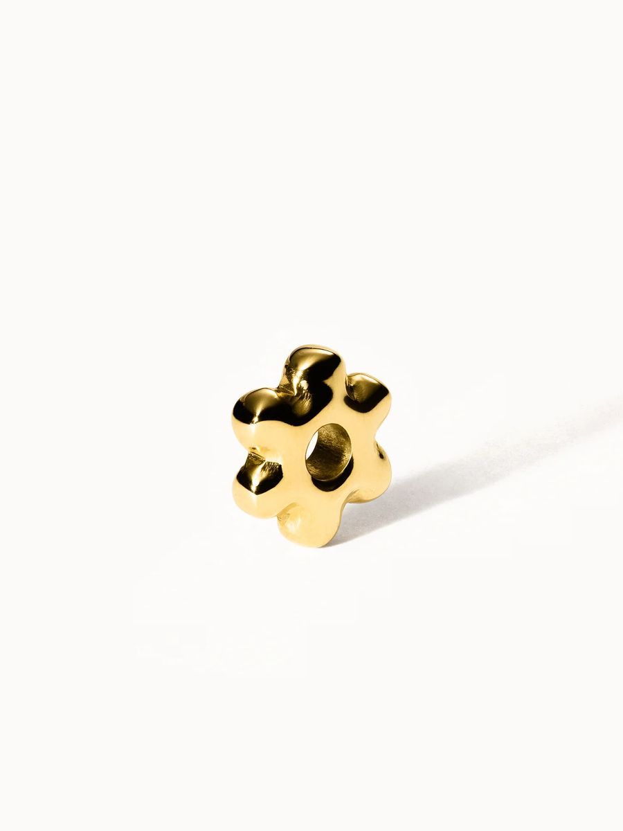 Goldener Blumenzauber für Armbänder