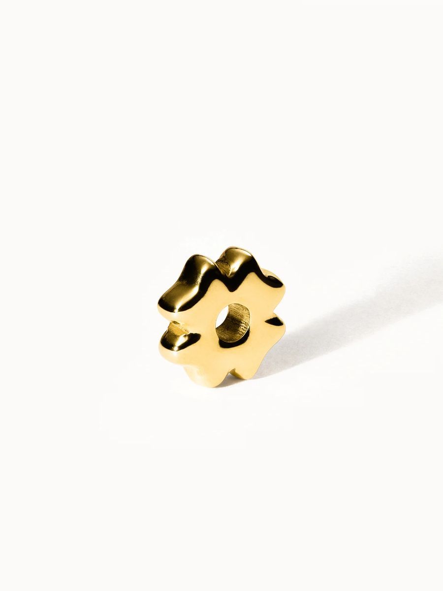 Glücksklee Charm Bead