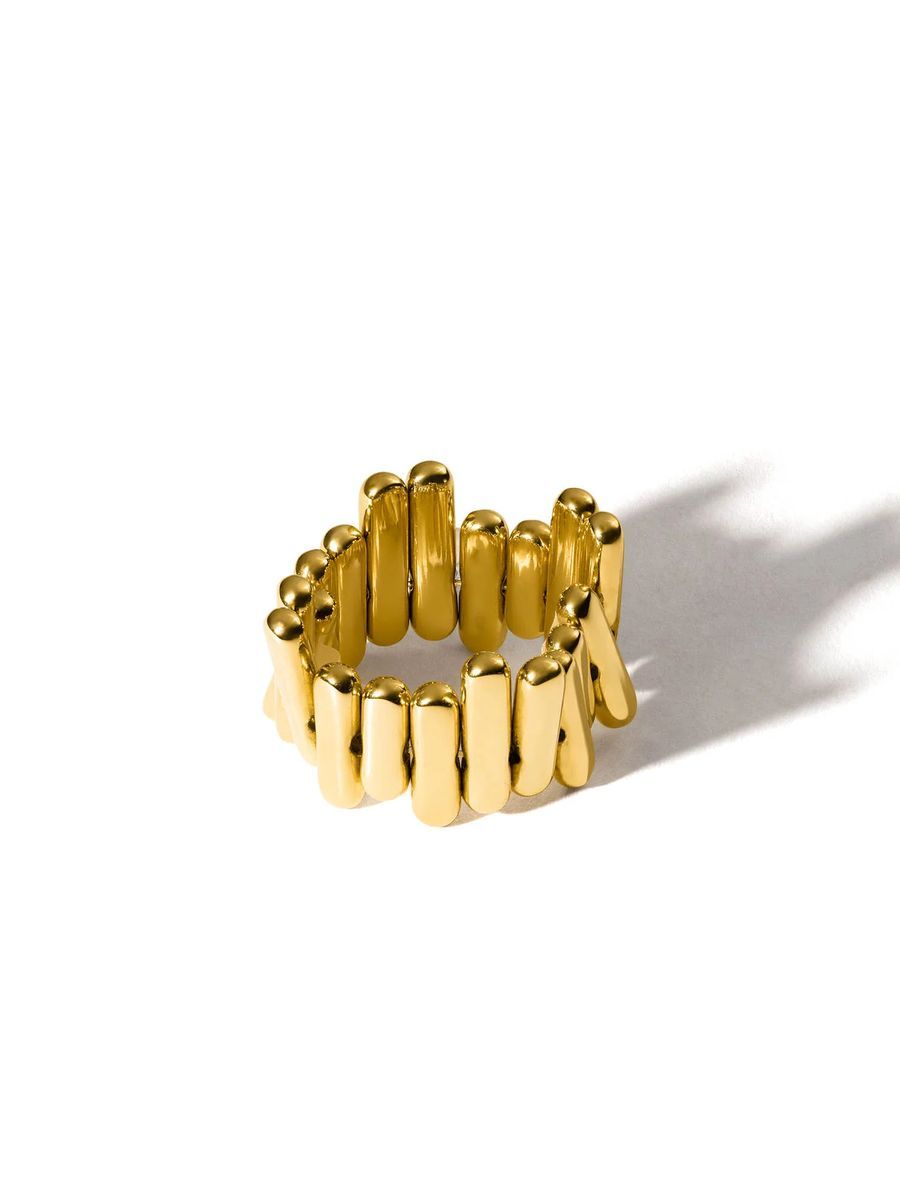 Moderner Stapel-Stab-Stretch-Ring