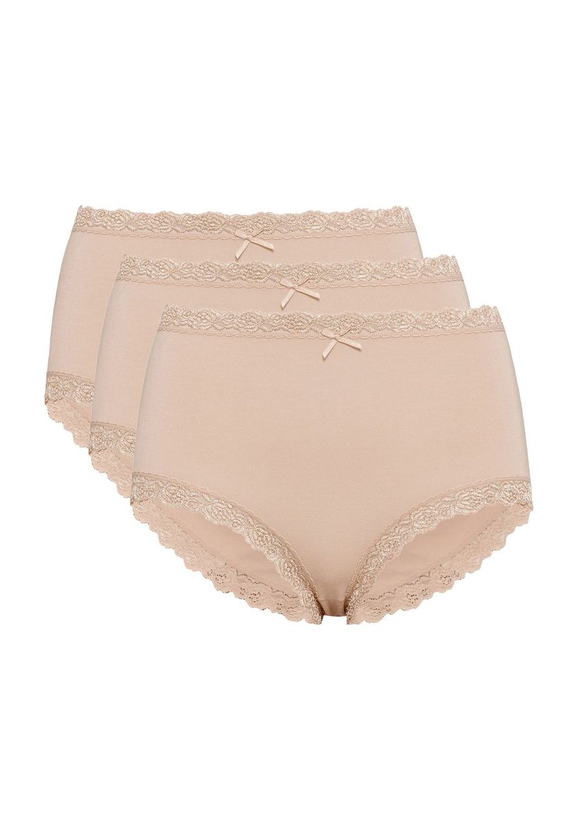 Klassisches Set mit Spitzenbesatz