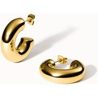 Klobige Goldene Creolen