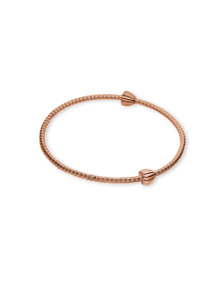 Gold Armreif mit Stopper-Charms