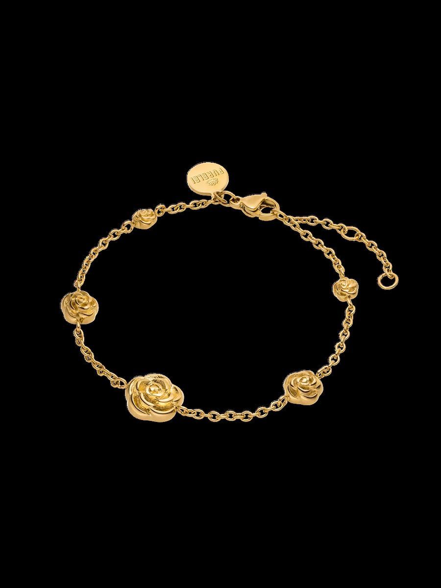 Rosenblüten-Charm-Armband