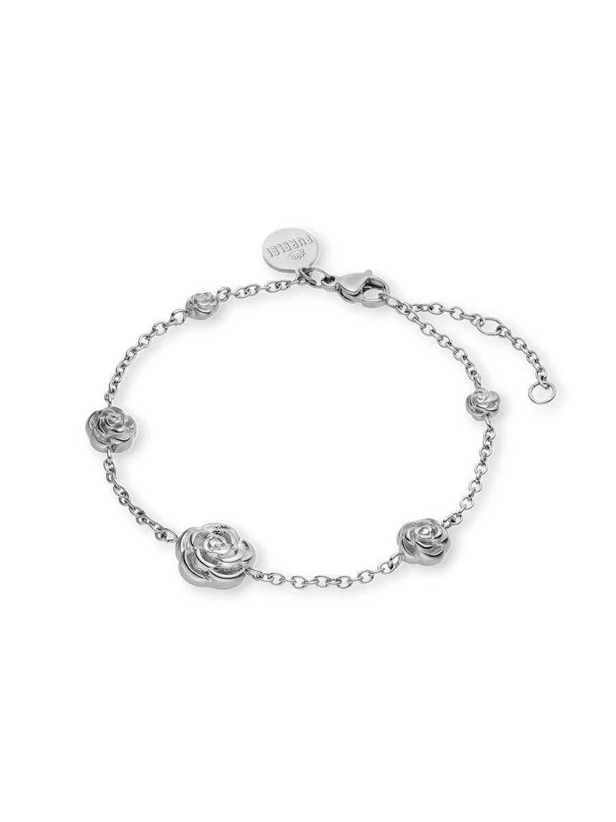 Rosenblüten-Charm-Armband