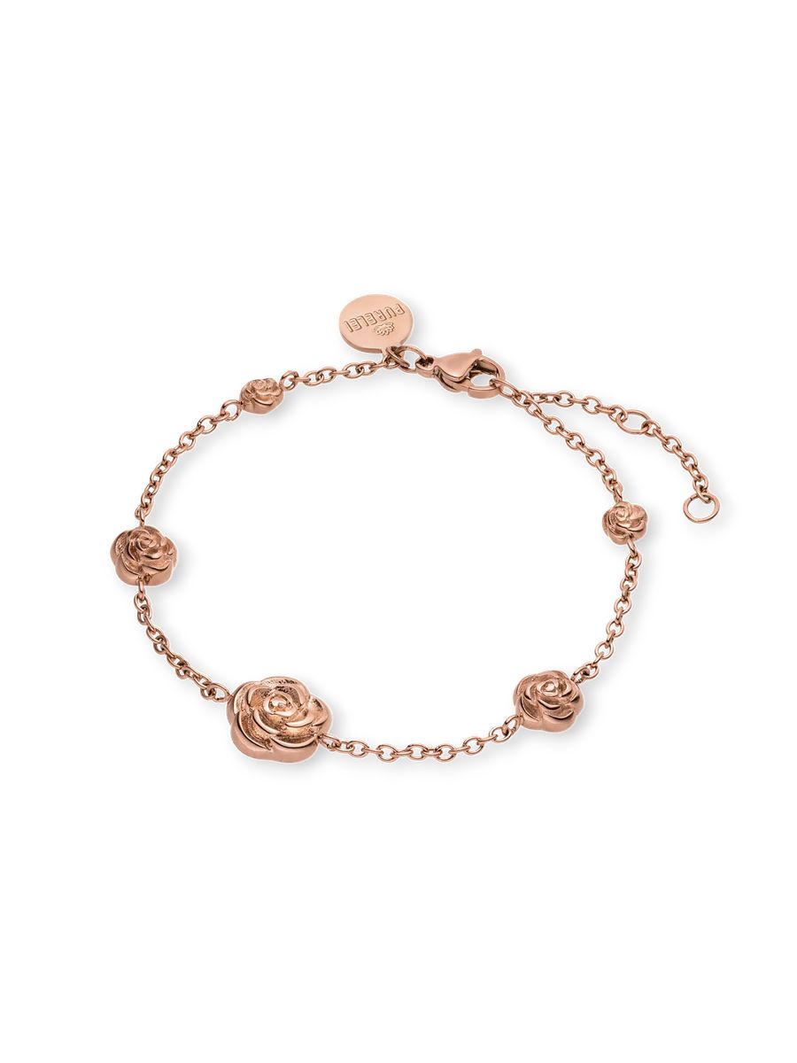 Rosenblüten-Charm-Armband