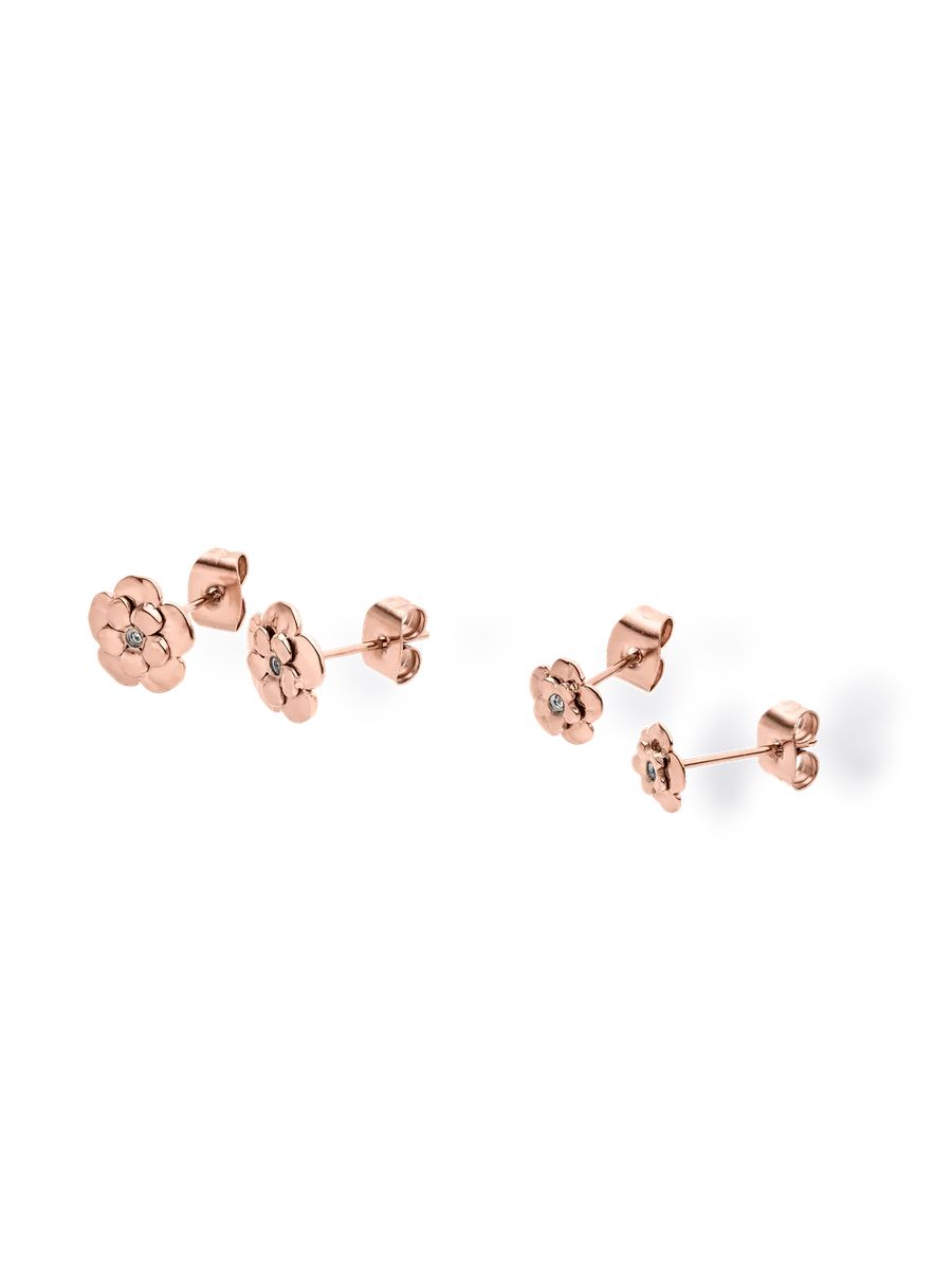 Blumenstecker Ohrring Set