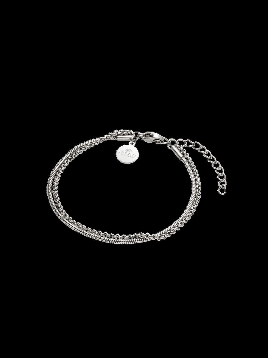Gemischtes Ketten-Armband mit verstellbarer Länge