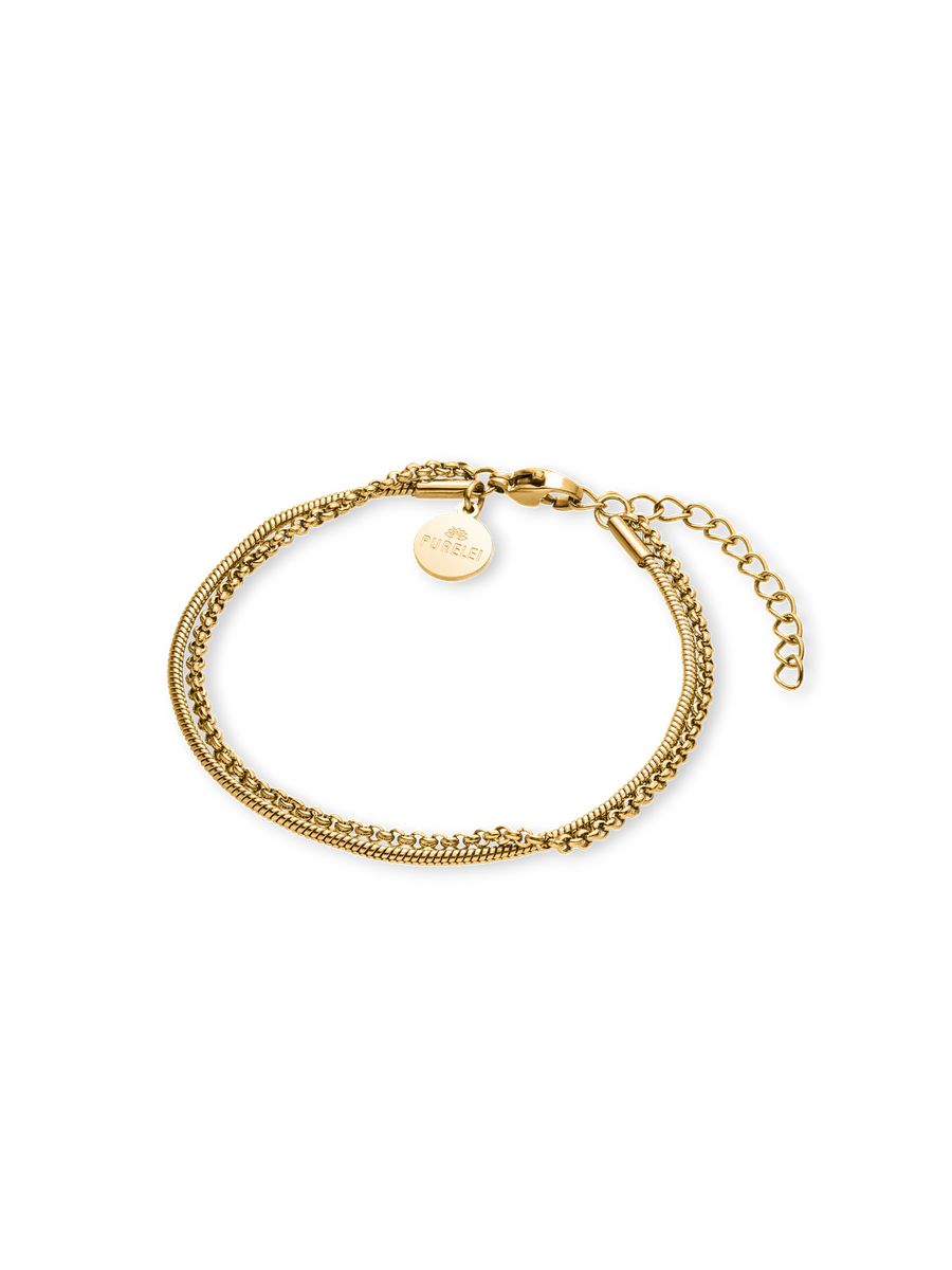 Gemischtes Ketten-Armband mit verstellbarer Länge