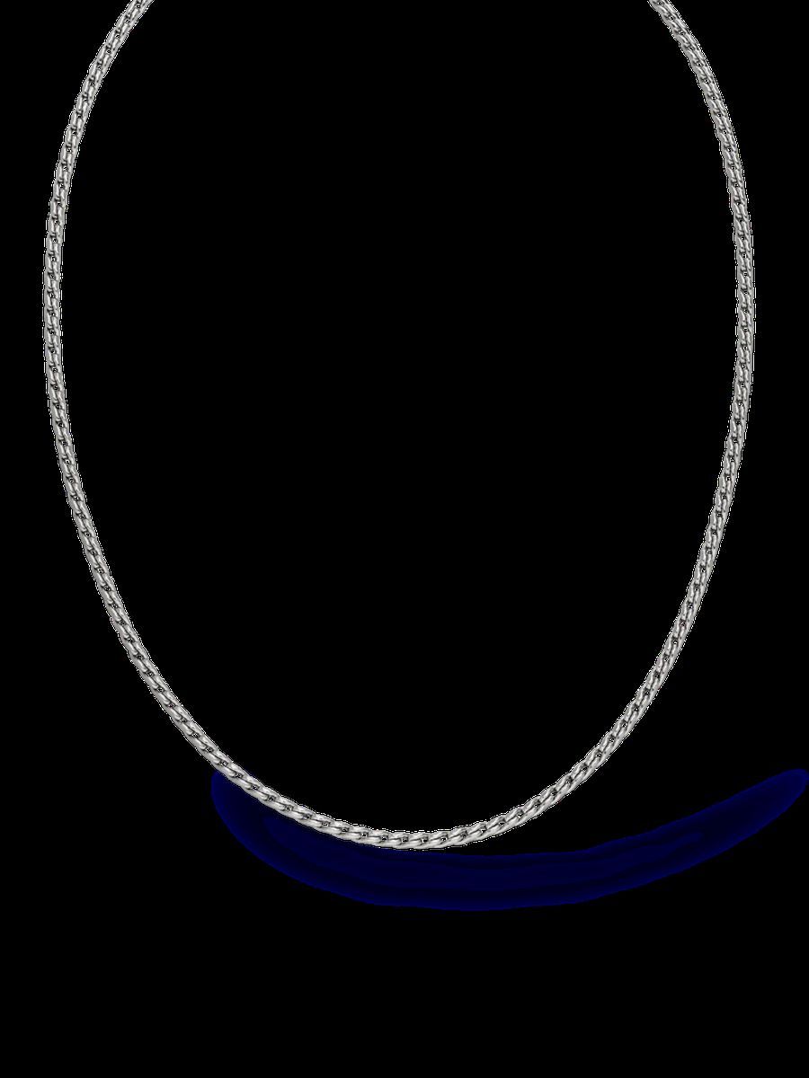 Elegante Silber Weizenkette Halskette