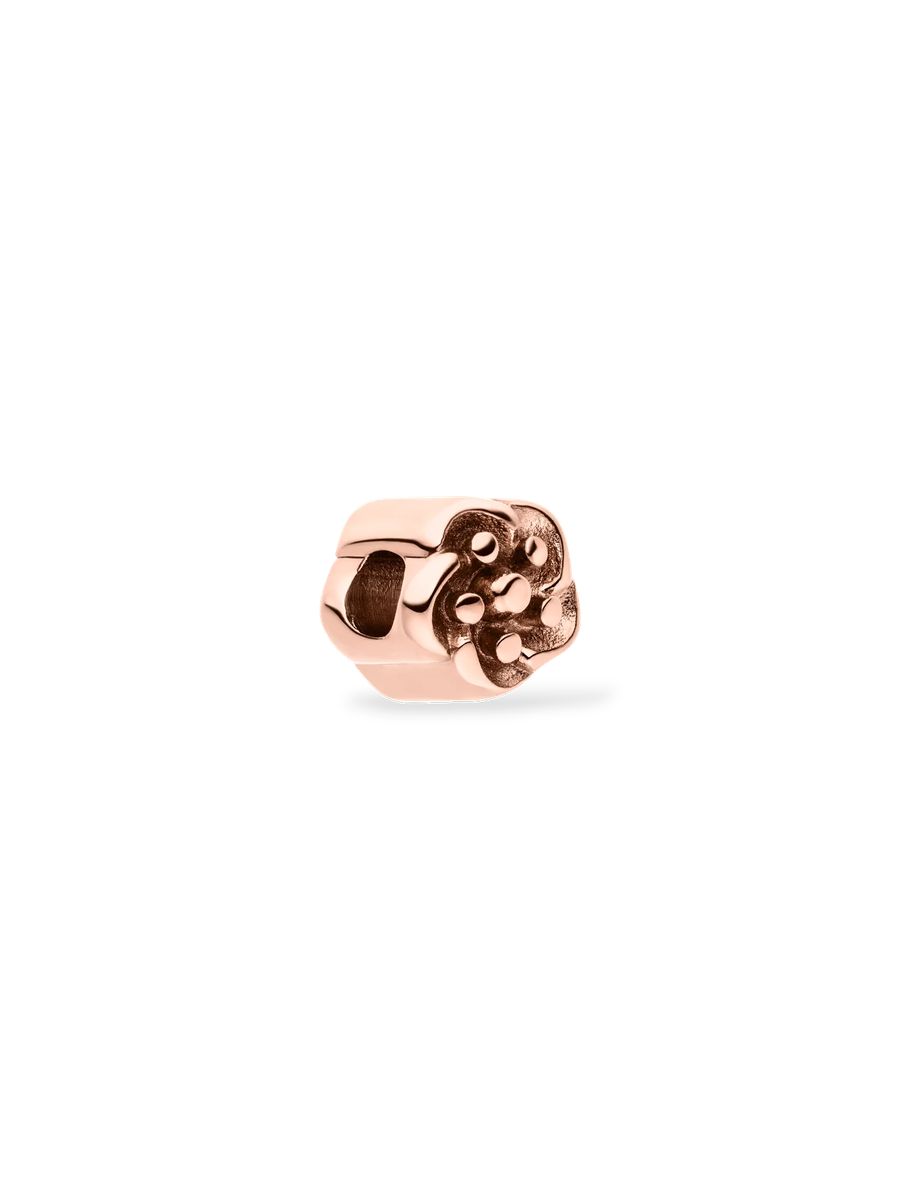 Goldener Mohnblumen Charm Bead