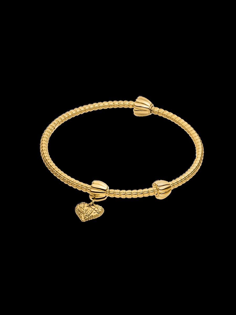 Vintage Herz Charm Armband Set