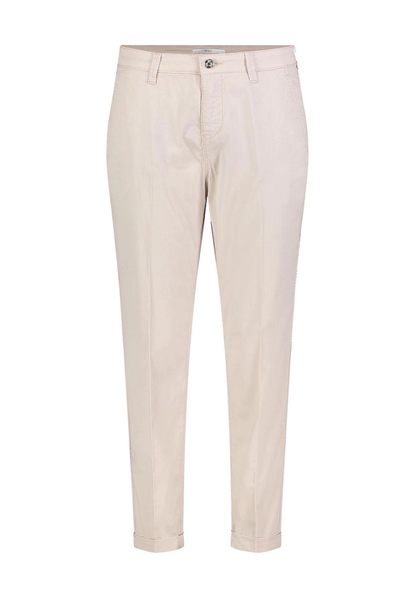 Schmal geschnittene Cropped-Chino-Hose