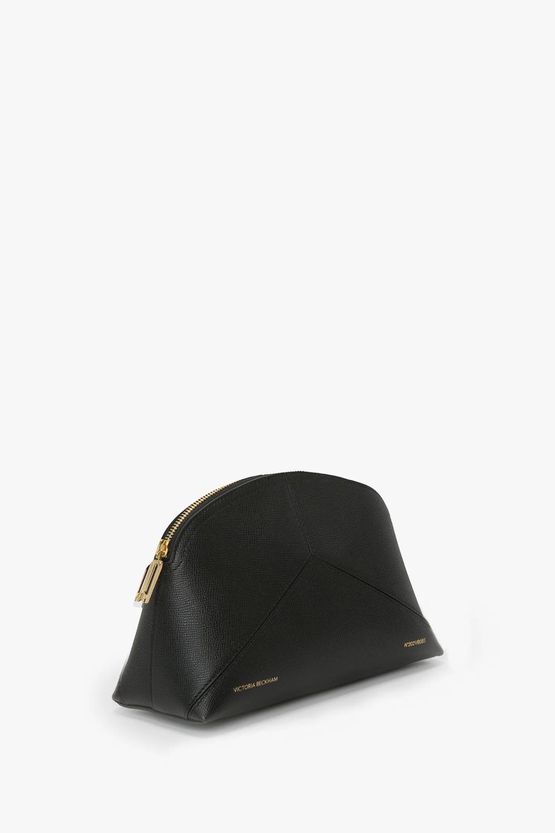 Elegante Reise-Kosmetiktasche aus Leder