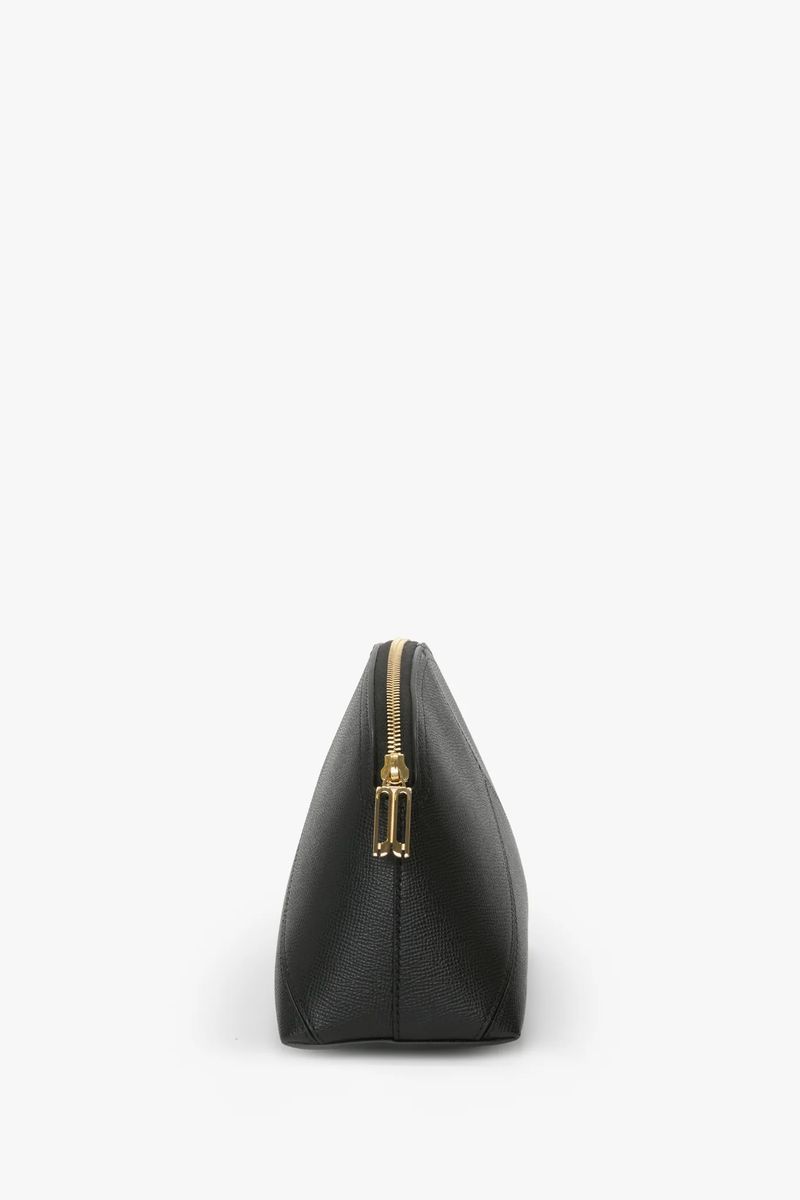Elegante Reise-Kosmetiktasche aus Leder