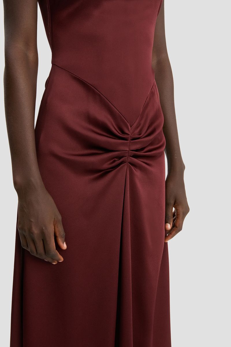 Elegantes Midikleid mit Raffungsdetail