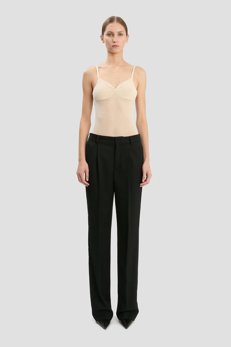 Damen Tailored Straight Leg Hose