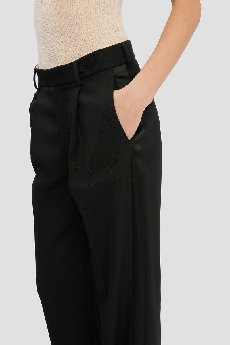 Damen Tailored Straight Leg Hose