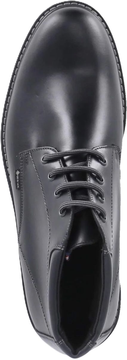 Wasserdichte Herren-Schnürstiefeletten aus Leder