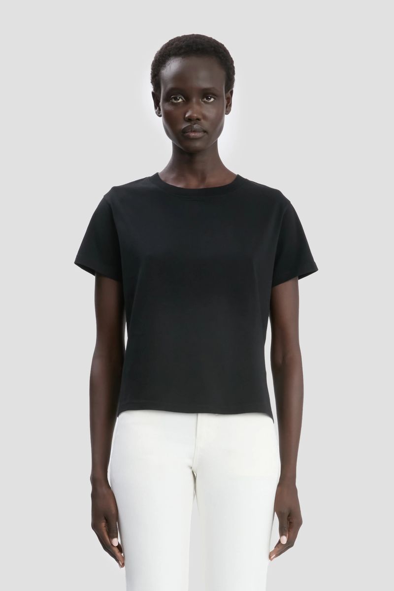 Damen T-Shirt mit verkürzter Passform