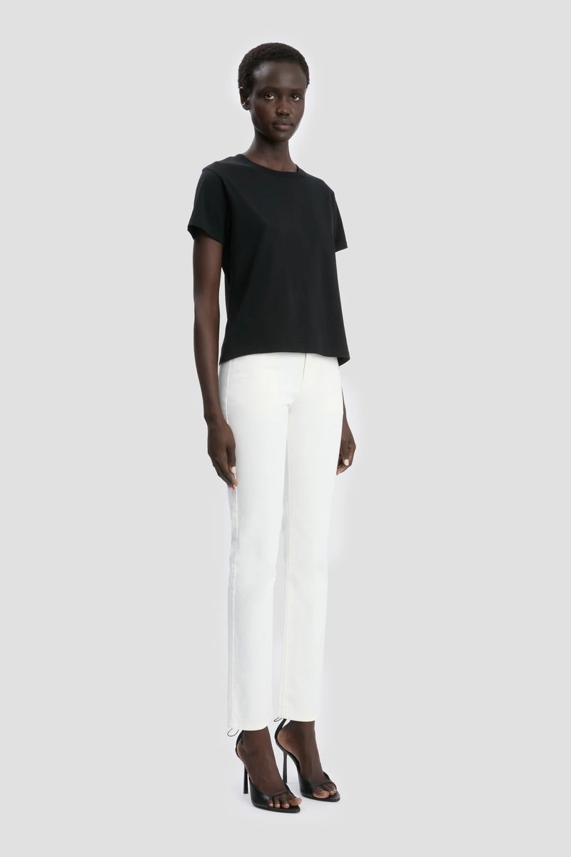 Damen T-Shirt mit verkürzter Passform