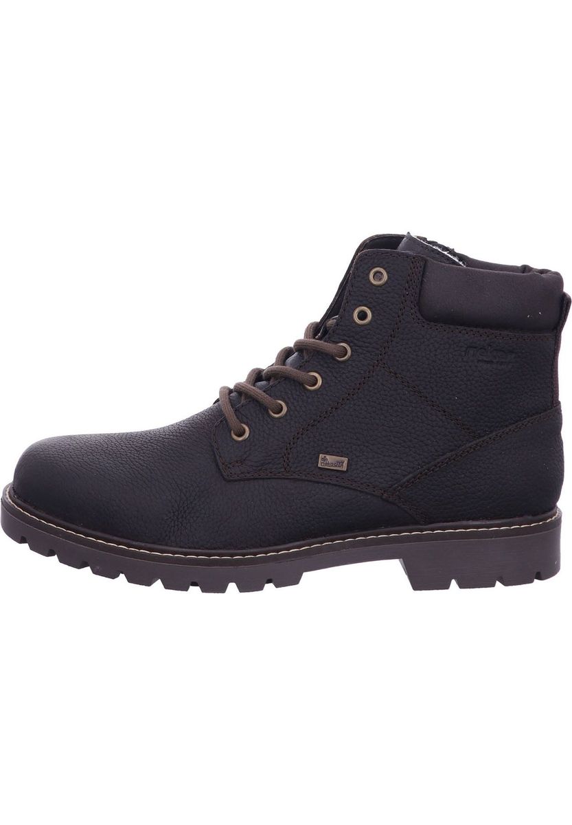 Herren-Schnürstiefeletten aus Leder