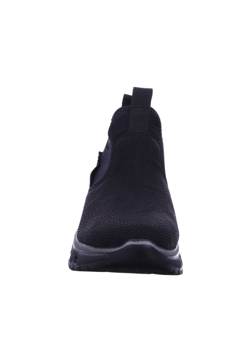 Schwarzer Slip-On Komfort Sneaker
