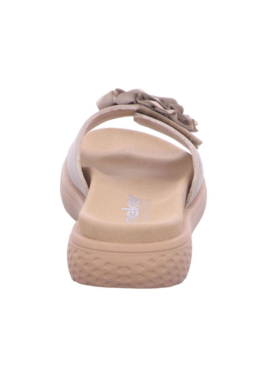 Damen Pantolette mit Blumenapplikation