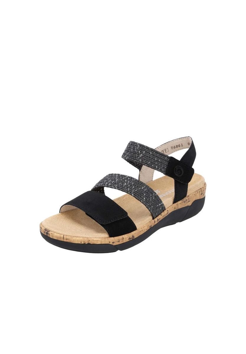 Klassische Komfortsandale mit verstellbarem Riemen