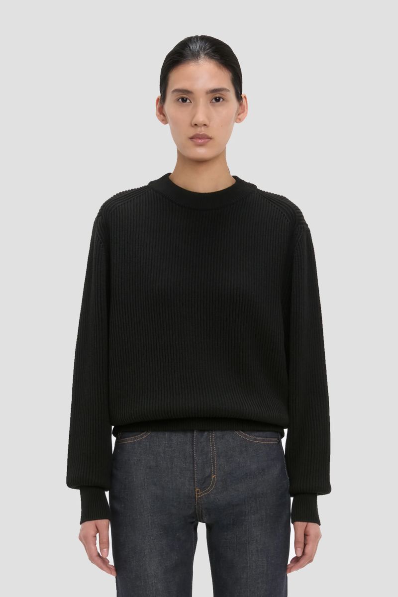 Damen Pullover mit Zopfmuster, lockere Passform