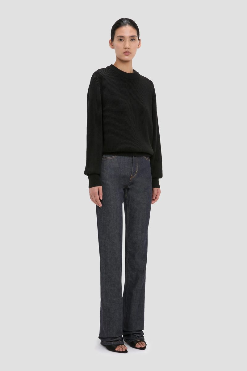 Damen Pullover mit Zopfmuster, lockere Passform