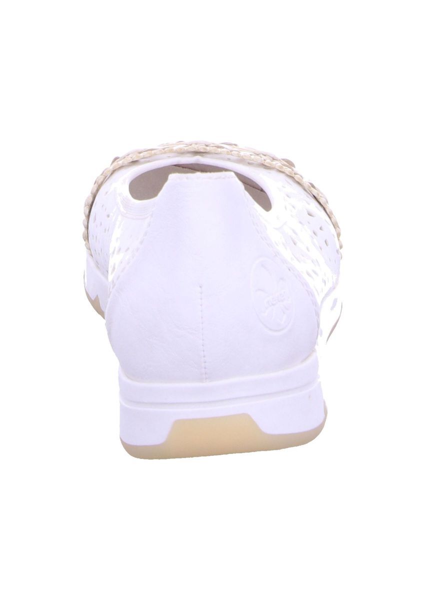 Dekorative Ballerinas aus Leder mit Cutouts