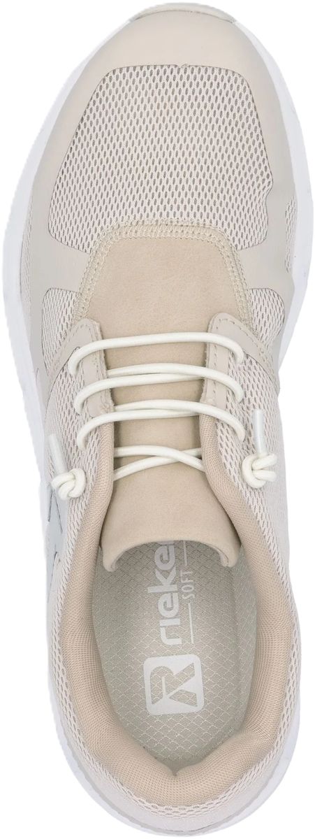 Beige Mesh Casual Sneaker
