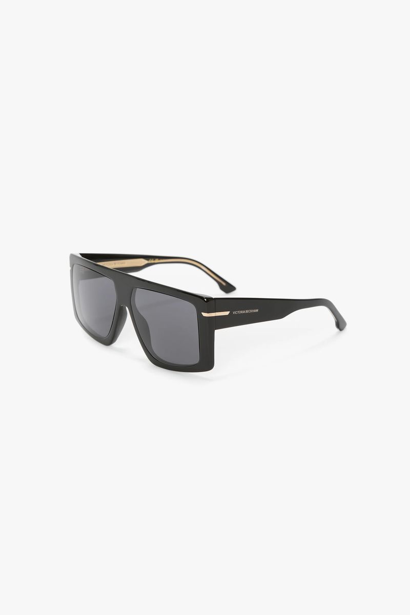 Extragroße Sonnenbrille mit flachem Oberteil