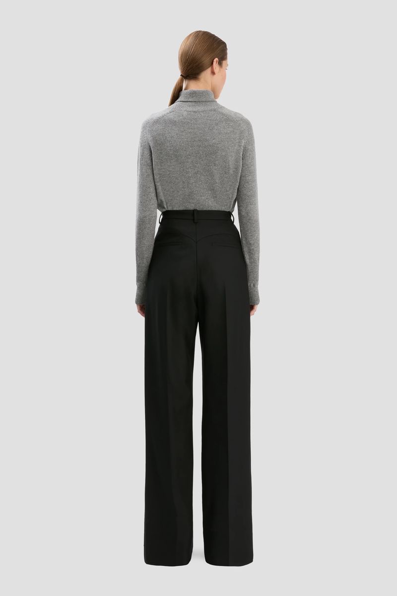 Victoria Beckham Charlee Trouser In Black - Womens