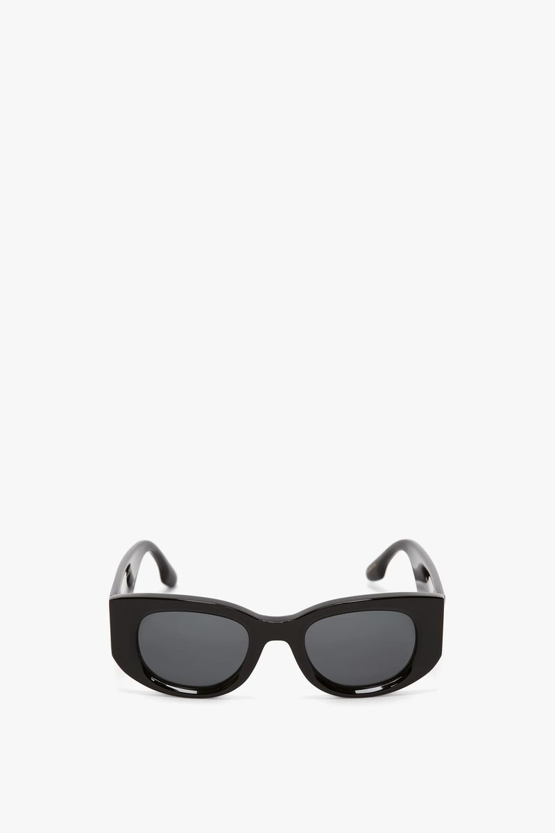 Retro Sonnenbrille mit ovalem Rahmen