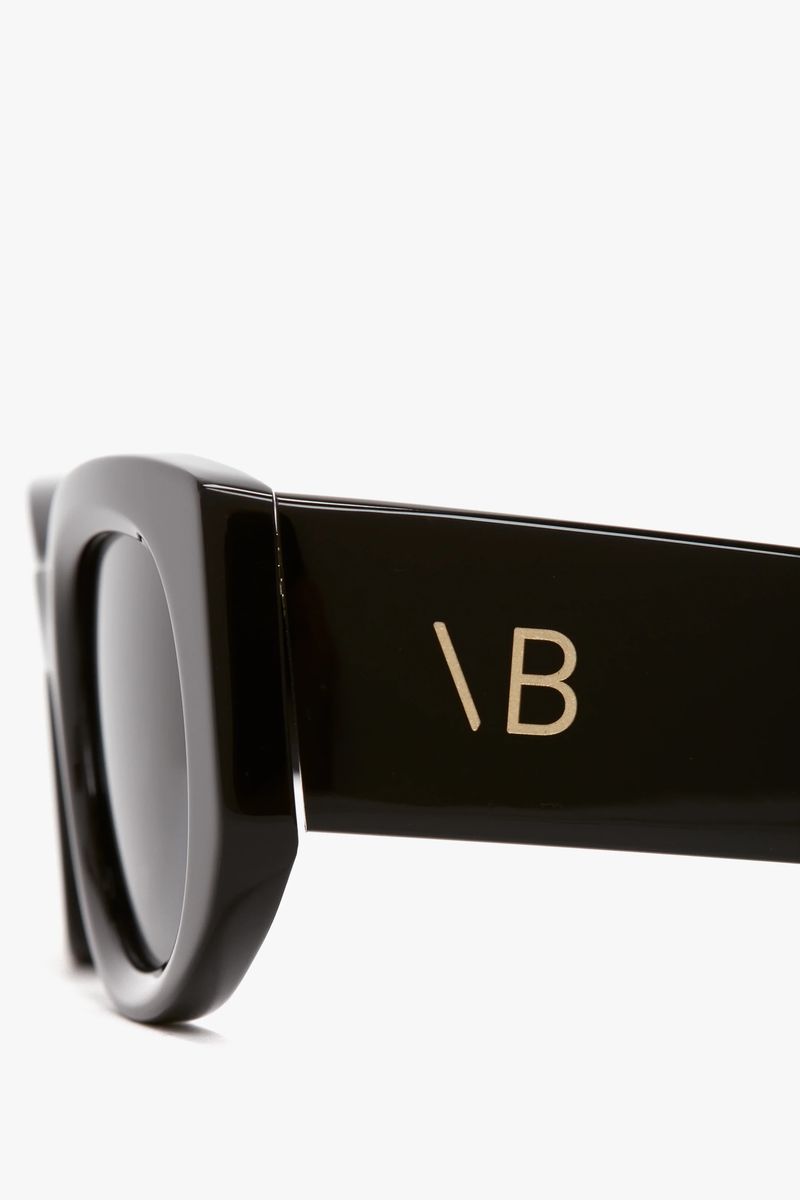 Retro Sonnenbrille mit ovalem Rahmen