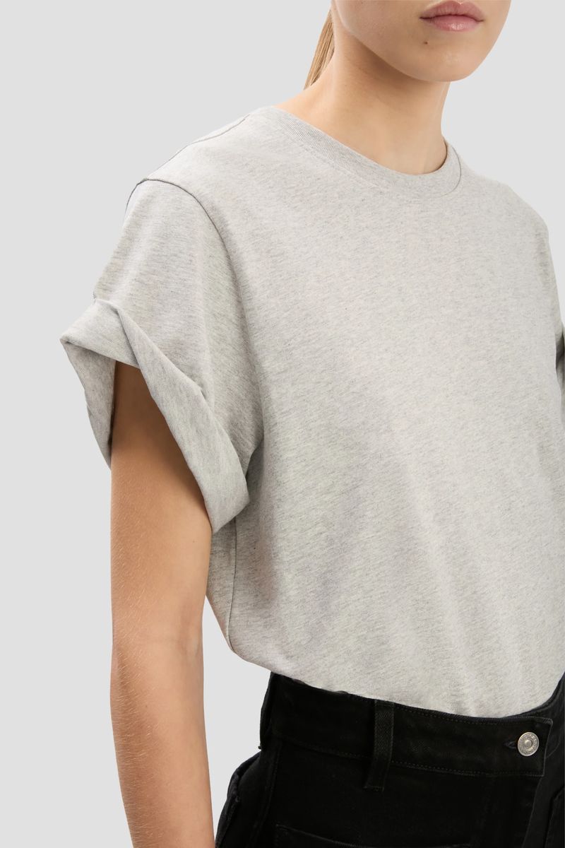 Locker geschnittenes Bio-Baumwoll-T-Shirt