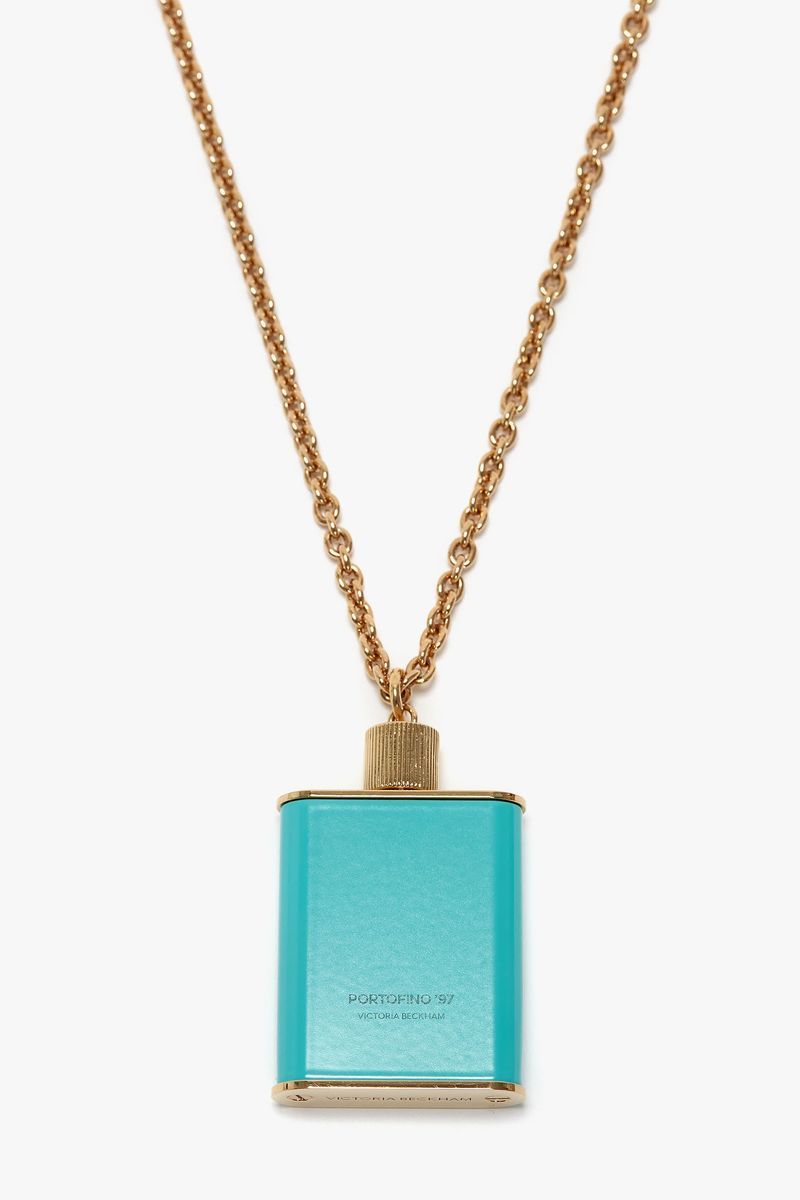 Parfümflasche Anhänger Halskette Accessoire