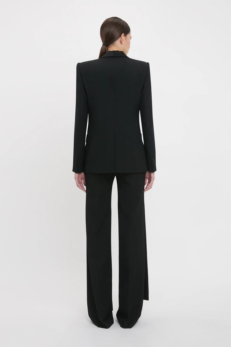 Elegante Smokingjacke mit Schalkragen