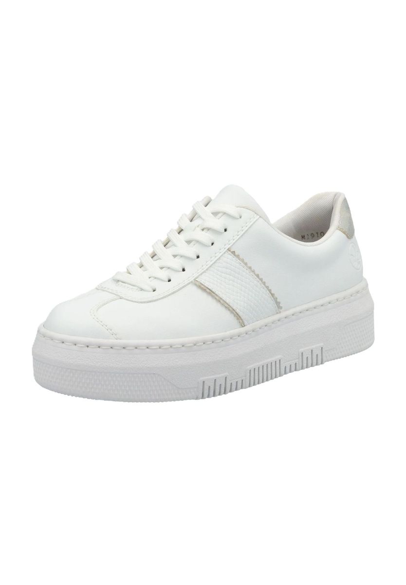 Weiße Damenmode-Plateau-Sneakers