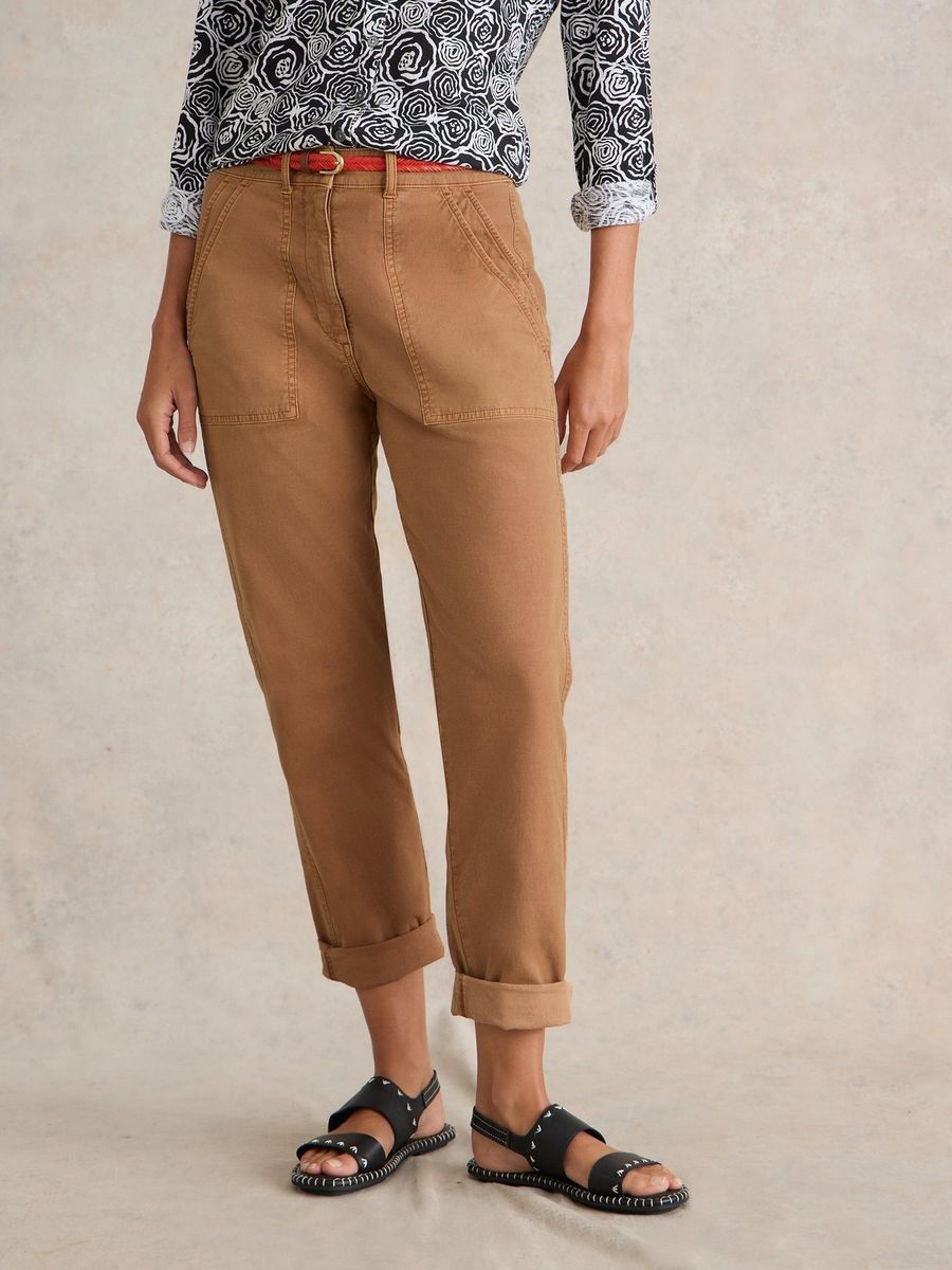 Chino-Hose aus Bio-Baumwolle mit Relaxed Fit