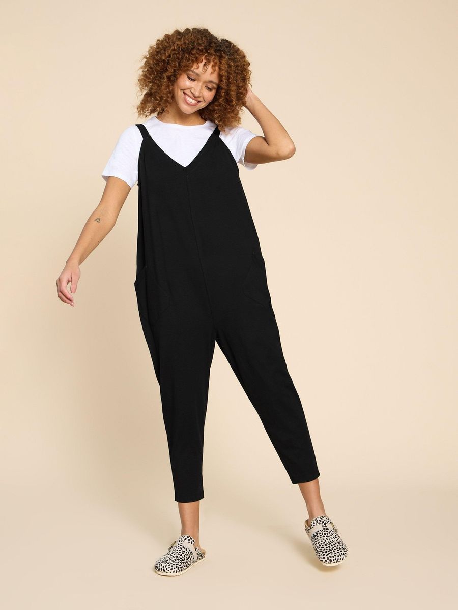 Lässiger Jersey-Overall mit Taschen