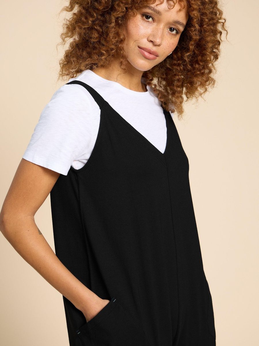 Lässiger Jersey-Overall mit Taschen