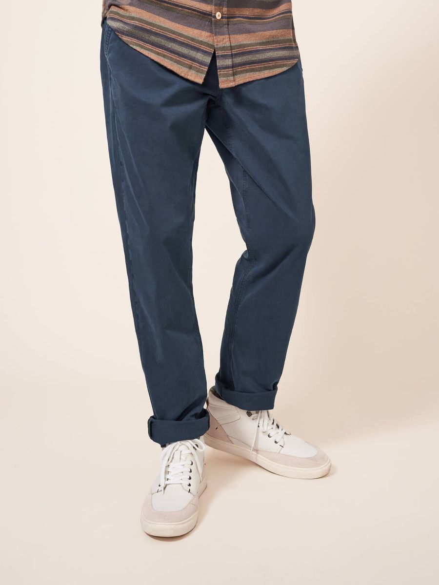 Klassische Chinohose aus Bio-Baumwolle
