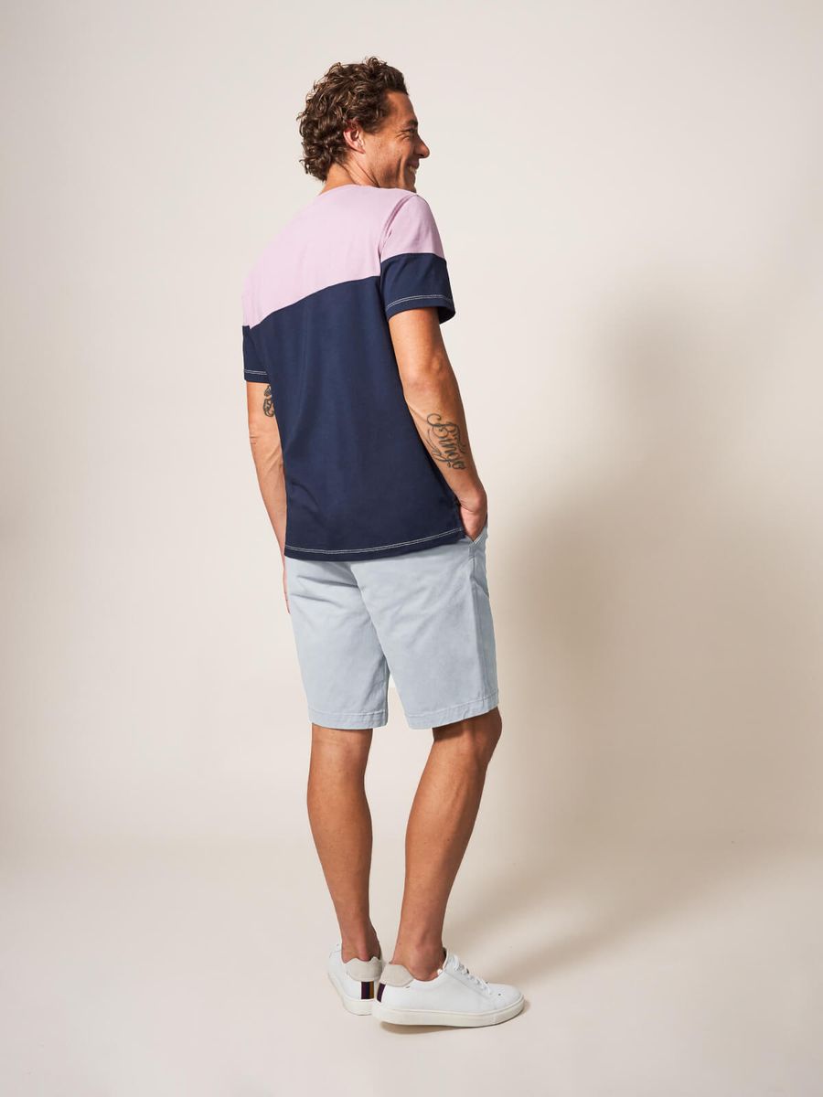 Klassische Bio-Baumwoll-Chino-Shorts