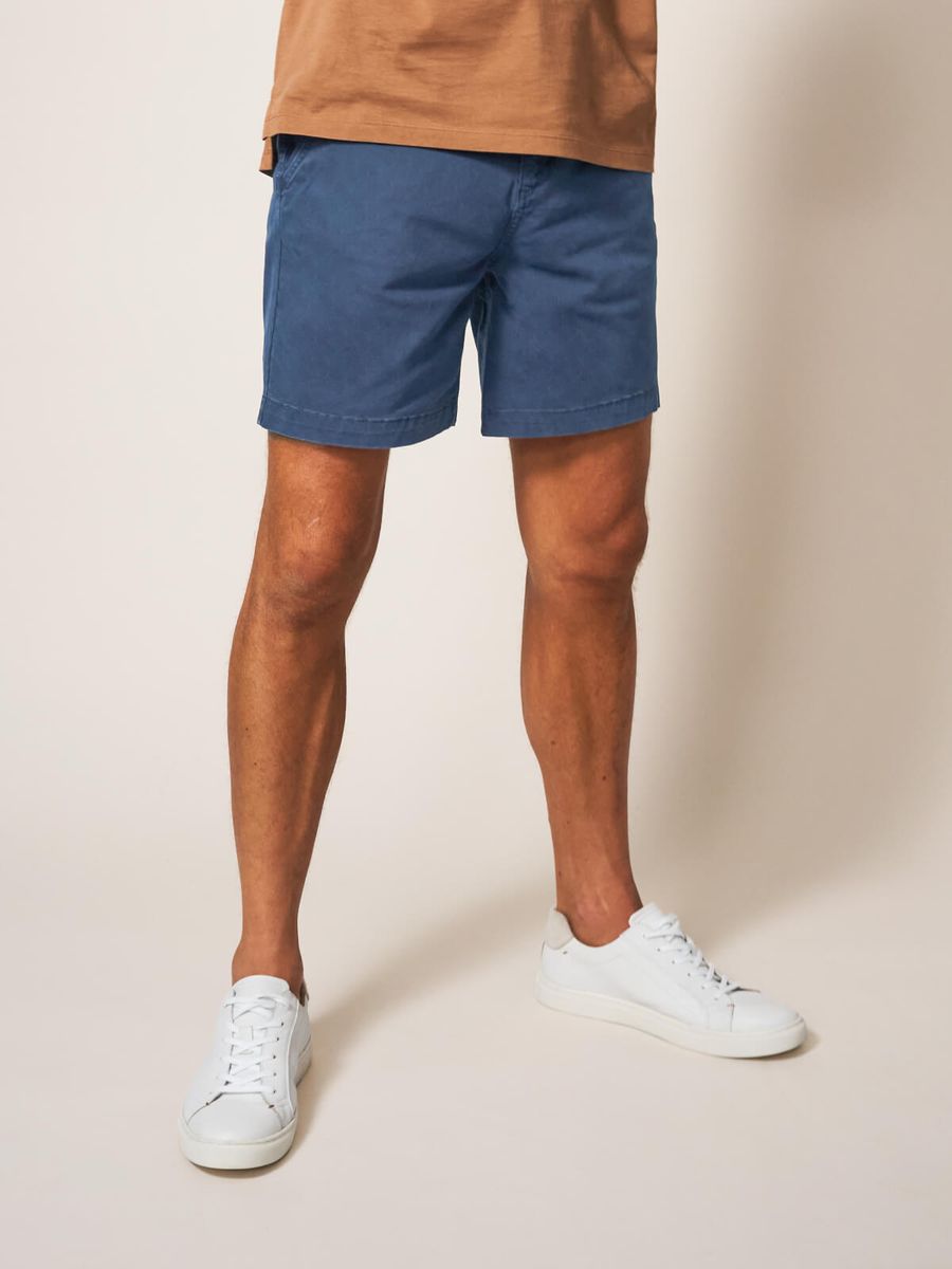 Klassische Bio-Baumwoll-Chino-Shorts