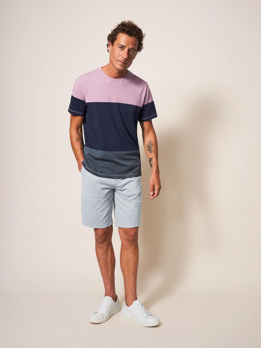 Klassische Bio-Baumwoll-Chino-Shorts