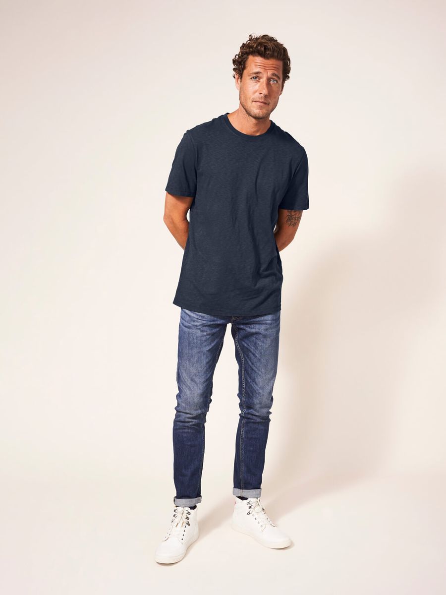 Herren T-Shirt aus Baumwolle mit klassischer Passform