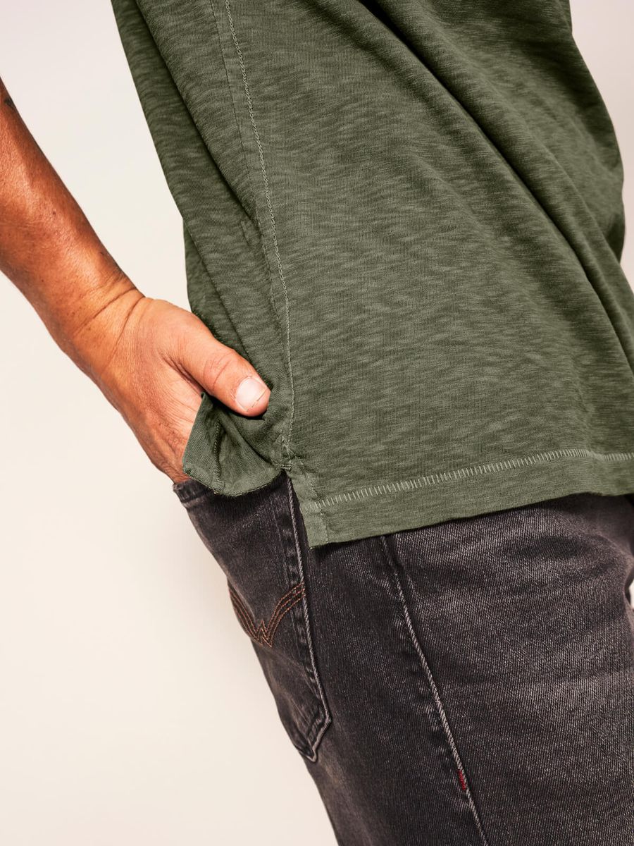 Herren T-Shirt aus Baumwolle mit klassischer Passform